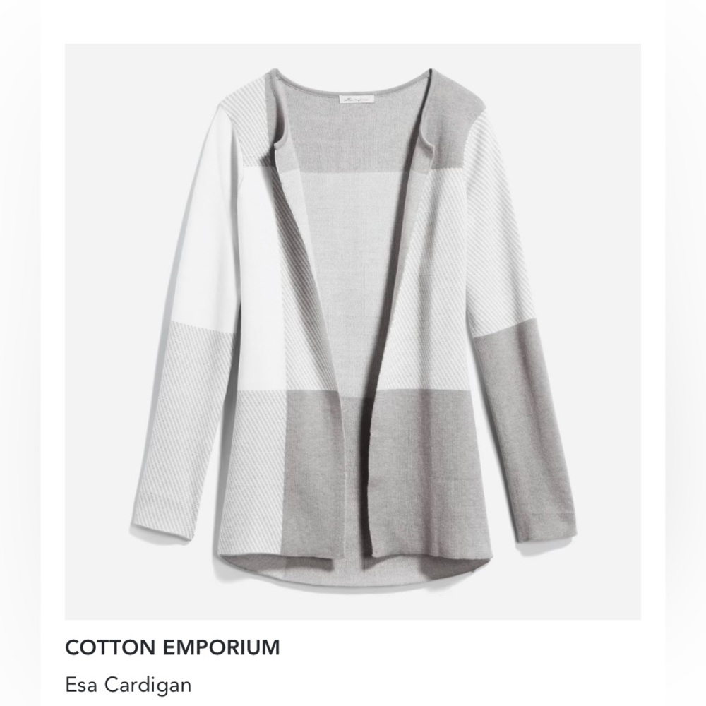 Cotton Emporium Esa Cardigan Size Large